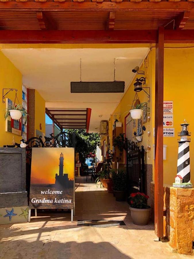 Gradma Katina Apartment Platanias  Bagian luar foto